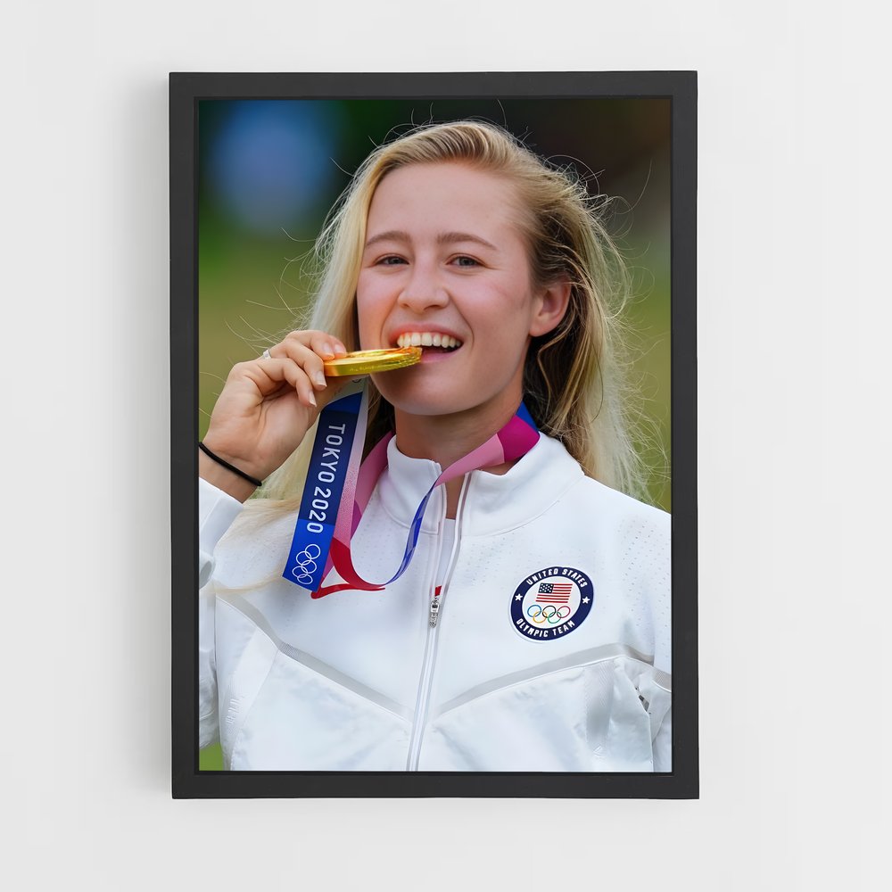 Poster Nelly korda – affiche Golf (vue 2)